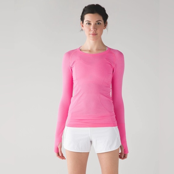 Lululemon Swiftly Tech Long Sleeve Crew
Heathered Neon Pink size 4 - Picture 1 of 8